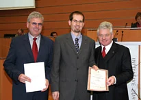 Verleihung 2004: Franz Kampichler, Mag. Andreas Gentzsch, LHStv. Ernest Gabmann